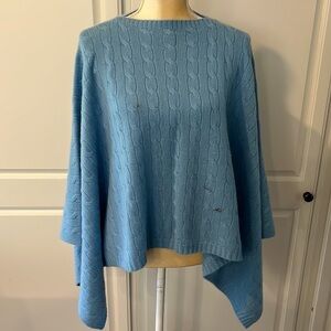 Ralph Lauren cashmere poncho​​​​​​​​​​​​​​​​​​​​​​​